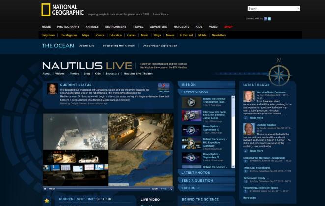 Blog, videos i webcam en directe