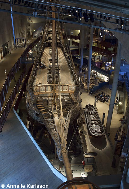 El Vasa, al museu