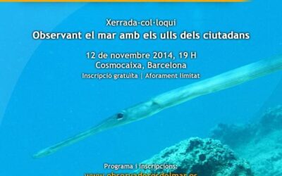 XERRADA / COL·LOQUI: OBSERVANT EL MAR AMB ELS ULLS DELS CIUTADANS