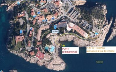 Col·lectiva des de cala a Port Salvi (Eden Roc)