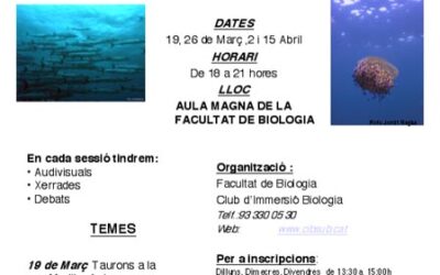 IV Jornades sobre el mar i el fons marí