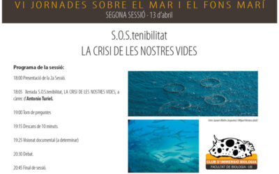 VI Jornades sobre el mar i el fons marí