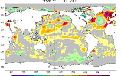 La temperatura superficial dels oceans bat el rècord