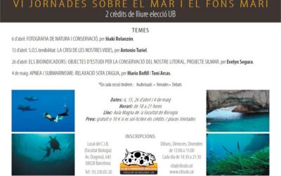 VI Jornades sobre el mar i el fons marí