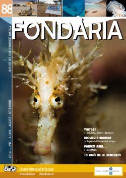 Fondària 88 JUNY/JULIOL/AGOST/SETEMBRE 2014